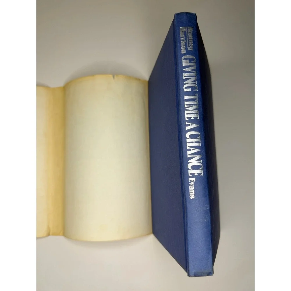 Giving Time a Chance Ronna Romney Hardcover Evans Marriage Vintage